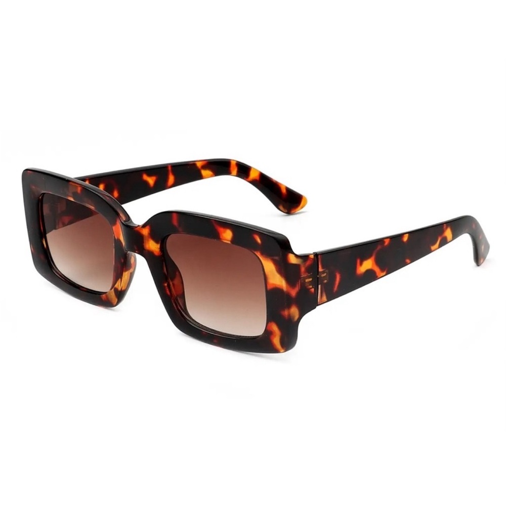 3 Pack Mixed Retro Square Vintage Bold Sunglasses - ✨ Bohemian Style - Picture 7 of 7